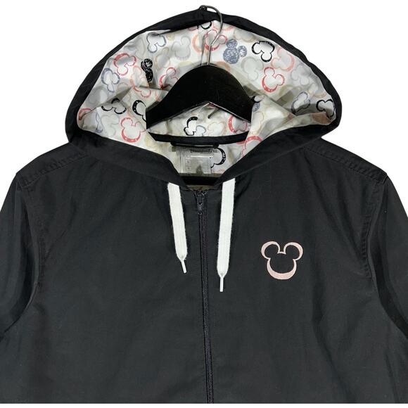 Disney Mickey Mouse Mini Logo Full Zip Hoodie - Picture 2 of 7